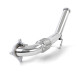 Golf Racing stainless steel downpipe for Audi A3 TT VW Golf 5 6 Jetta Scirocco Tiguan | races-shop.com
