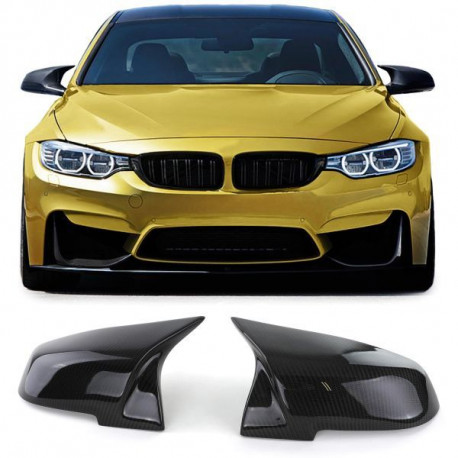 Mirrors and mirror covers Carbon replacement mirror caps sport suitable for BMW F30 F31 F34 F32 F33 F36 F20 | races-shop.com