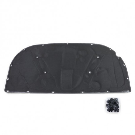 Under Bonnet Insulation Insulation insulation mat hood with clips for Audi A4 B6 Sedan Avant 00-04 | races-shop.com