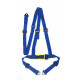 Seatbelts and accessories 3 POINT - HARNESSES" (50mm), blue | races-shop.com