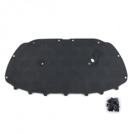 Under Bonnet Insulation Hood insulation insulation mat with clips for VW Polo 6R 09-14 | races-shop.com