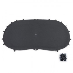 Hood insulation insulation mat with clips for VW Tiguan 5N 11-18