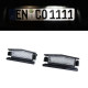 Lighting RACES LED license plate lights for Mazda MX5 ND 15, white | races-shop.com