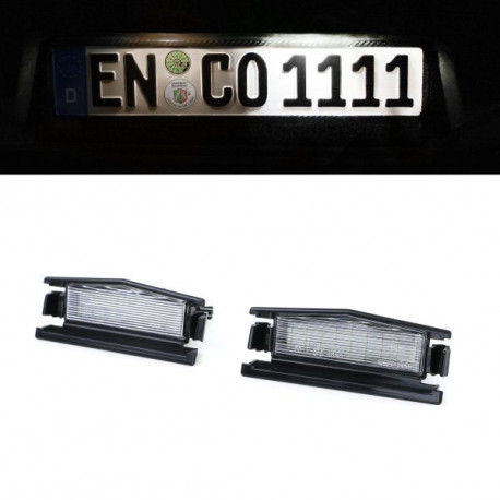 Lighting RACES LED license plate lights for Mazda MX5 ND 15, white | races-shop.com