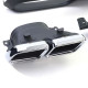 Body kit and visual accessories RACES rear diffuser for Mercedes C Class W205 14-18, glossy black | races-shop.com