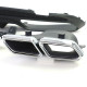 Body kit and visual accessories RACES rear diffuser for Mercedes C Class W205 14-18, glossy black | races-shop.com