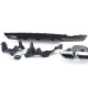 Body kit and visual accessories RACES rear diffuser for Mercedes C Class W205 14-18, glossy black | races-shop.com