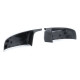 Mirrors and mirror covers Replacement mirror caps sport optics black gloss suitable for BMW X5 E70 X6 E71 | races-shop.com
