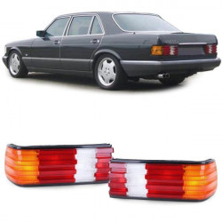 Taillights Pair Right Left for Mercedes S Class W126 79-91
