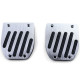 Pedals and accessories Alu pedals set for shift car suitable for BMW 3ER E30 E36 E46 E90 E91 E92 E93 | races-shop.com