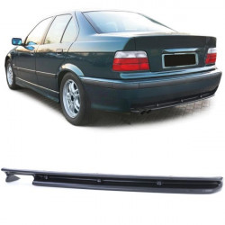 Rear diffuser insert double pipe left sport optics suitable for BMW 3 series E36 90-99