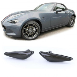 LED Side Indicator Black Smoke for Mazda 5 CW 10-13 6 GH 07-13 MX5 ND RX8