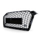 Body kit and visual accessories RACES grille (Sport) for Audi A5 F5 from 16, glossy black | races-shop.com