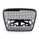 Body kit and visual accessories Sport grille without emblem black gloss for Audi A6 C6 Sedan Avant 04-08 | races-shop.com