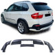 Body kit and visual accessories RACES rear diffuser for BMW X5 E70 | races-shop.com