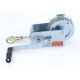 Ratchet Tie-Downs Professional winch hand winch with wire rope 10 meters 900 kg silver | races-shop.com