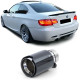 UNIVERSAL TIP Exhaust Tailpipe Sport Carbon Black Universal fits various BMW models | races-shop.com