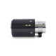 UNIVERSAL TIP Exhaust tailpipe Sport Carbon Black suitable for BMW 2 Series F22 F23 from 12 | races-shop.com