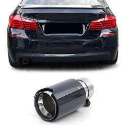 Exhaust tailpipe Sport Carbon Black fits BMW 5 Series F10 F11 10-16