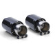 UNIVERSAL TIP Exhaust tailpipes Sport Carbon Black suitable for BMW 2 Series F22 F23 from 12 | races-shop.com