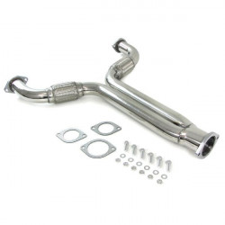 Racing Y downpipe for Nissan 350Z Z33 03-07 Infinity G35 03-06