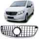 Body kit and visual accessories RACES grille (Sport) for Mercedes Vito W447 from 14, glossy black chrome | races-shop.com