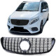 Body kit and visual accessories Sport radiator grille black gloss for Mercedes V Class W447 prefacelift 14-19 | races-shop.com