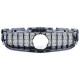 Body kit and visual accessories Sport Radiator Grill Black Gloss fits Mercedes SLC R172 Facelift 16-21 | races-shop.com