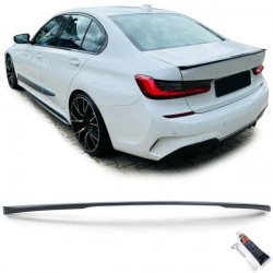 Rear spoiler lip performance carbon look with ABE suitable for BMW 3 series G20 sedan