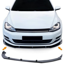 RACES front splitter for VW Golf 7 Sedan Variant 12-21, black