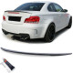 Body kit and visual accessories Sport rear spoiler black gloss with ABE fits BMW E82 Coupe Facelift 07-13 | races-shop.com