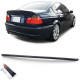 Body kit and visual accessories Sport rear spoiler lip black gloss with ABE fits BMW 3 series E46 sedan 98-05 | races-shop.com