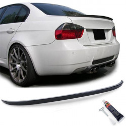 RACES spoiler cap (Sport) for BMW 3 Series E90 Sedan 05-11, glossy black