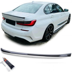 Rear spoiler lip performance carbon look with ABE suitable for BMW 3 series G20 sedan