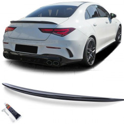RACES spoiler cap (Sport) for Mercedes CLA C118 from 19, glossy black