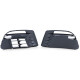 Body kit and visual accessories Bumper grille insert left right for Golf 6 09-12 with R20 bumper | races-shop.com