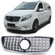 Body kit and visual accessories RACES grille (Sport) for Mercedes Vito W447 14-19, black chrome | races-shop.com