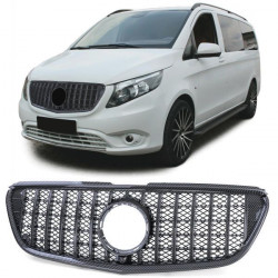 RACES grille (Sport) for Mercedes Vito W447 14-19, carbon look