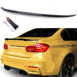 Rear spoiler sport carbon look suitable for 3 series BMW sedan F30 F80 M3 11-19
