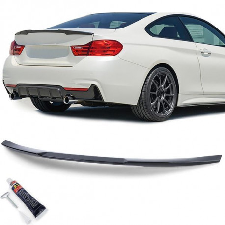 Sport rear spoiler black gloss with ABE fits BMW M4 F82 14-20 | races ...