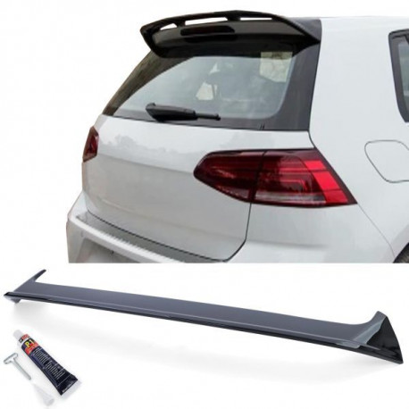 Body kit and visual accessories Rear spoiler roof edge spoiler black gloss for VW Golf 7 Sedan 13-20 | races-shop.com