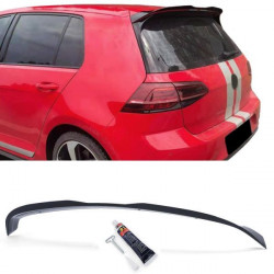 RACES roof spoiler for VW Golf 7 GTI Sedan 13-20, glossy black