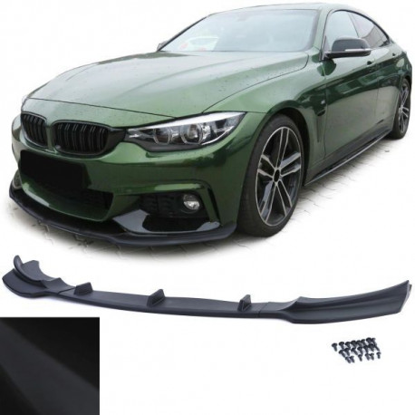 Body kit and visual accessories RACES front splitter for BMW 4 Series F32 F33 F36 ab13, matt black | races-shop.com