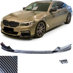 RACES front splitter for BMW 5 series G30 G31 from 16, carbon look