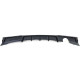 Body kit and visual accessories RACES rear diffuser (Sport) for BMW 3 Series F30 Sedan (exhaust 1+0), glossy black | races-shop.com
