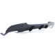 Body kit and visual accessories Rear diffuser performance double pipe on both sides fits BMW 3 Series E90 05-12 | races-shop.com