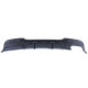 Body kit and visual accessories Rear diffuser double pipe performance black gloss fits BMW 3 Series E90 05-12 | races-shop.com