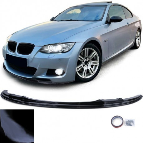 Body kit and visual accessories RACES front splitter (Performance) for BMW 3 series E92 E93 06-10, glossy black | races-shop.com