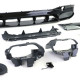 Body kit and visual accessories RACES rear diffuser for Mercedes CLA C118 from 19, glossy black, black | races-shop.com