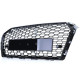 Body kit and visual accessories RACES grille (Honeycomb Sport) for Audi A4 B9 8W 15-19, glossy black | races-shop.com